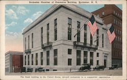 Rochester Chamber of Congress Building Postcard