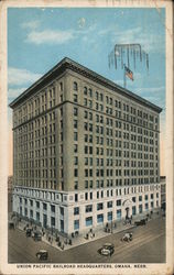 Union Pacific Railroad Headquarters Omaha, NE Postcard Postcard Postcard