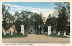 Ottawa Uniersity Campus Postcard