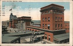 North Station Boston, MA Postcard Postcard Postcard