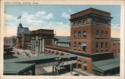 North Station Postcard