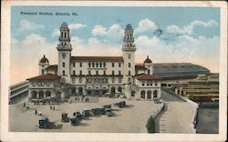 Terminal Station in Atlanta, Georgia Postcard