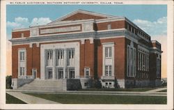 McFarlin Auditorium Southern Methodist University Dallas, TX Postcard Postcard Postcard