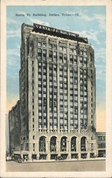 Santa Fe Building Postcard