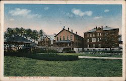 Christ's Hospital Topeka, KS Postcard Postcard Postcard