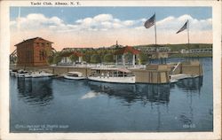 Yacht Club Albany, NY Postcard Postcard Postcard