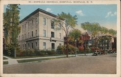 Buffalo General Hospital Postcard