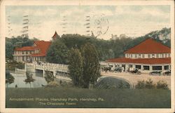 Amusement Places, Hershey Park Pennsylvania Postcard Postcard Postcard