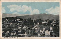 Partial View of Saxton Pennsylvania Postcard Postcard Postcard