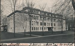 New High School Building Albany, NY Postcard Postcard Postcard