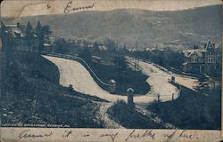 Section of Boulevard Reading, PA Postcard Postcard Postcard