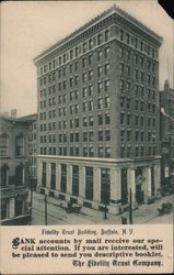 Fidelity Trust Building Buffalo, NY Postcard Postcard Postcard