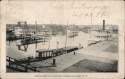 Boatlanding at Jamestown Postcard