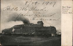 Beet Sugar Factory Grand Island, NE Postcard Postcard Postcard