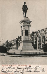 Watson Monument Baltimore, MD Postcard Postcard Postcard