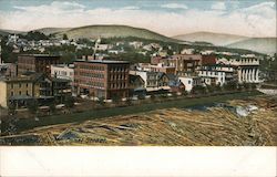 Canal Street Grand Falls, ME Postcard Postcard Postcard