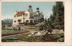 Paul De Longprae's Residence Postcard