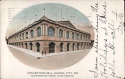 Convention Hall Kansas City, MO Postcard Postcard Postcard