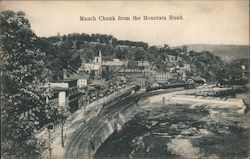 Mauch Chunk from the Mountain Road Postcard