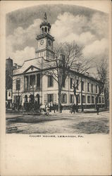 Court House Lebanon, PA Postcard Postcard Postcard