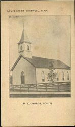 M.E. Church, South Whitwell, TN Postcard Postcard