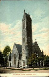 First Bapist Church Postcard