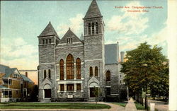 Euclid Ave. Congregational Church Postcard