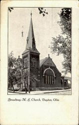 Broadway M.E. Church Postcard