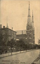 Emanuel Church Dayton, OH Postcard Postcard