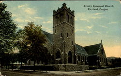 Trinity Episcopal Church Portland, OR Postcard Postcard