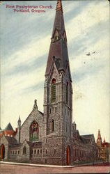 First Presbyterian Church Portland, OR Postcard Postcard