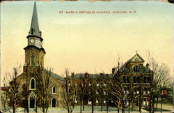 St. Mary'S Catholic Church Postcard