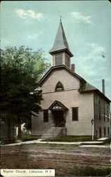 Baptist Church Postcard