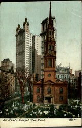 St. Paul'S Chapel Postcard