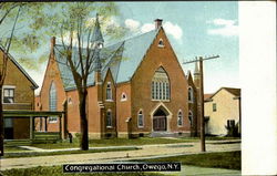 Congregational Church Postcard