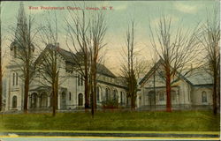 First Presbyterian Church Postcard