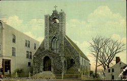 St. James' Episcopal Church Amesbury, MA Postcard Postcard