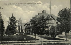 Help Of Christian Church And West Concord School Massachusetts Postcard Postcard