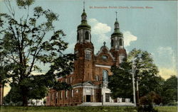 St. Stanislaw Polish Church Postcard