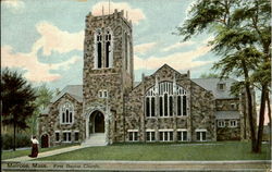 First Baptist Church Postcard