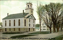 Congregational Church And Personage Postcard