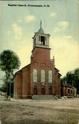 Bapist Church Postcard