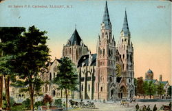 All Saints P.E. Cathedral Postcard