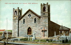 The Old Church Las Vegas, NM Postcard Postcard