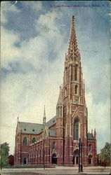 St. Louis Roman Catholic Church Buffalo, NY Postcard Postcard