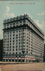 Hotel Jefferson Postcard