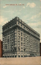 Hotel Jefferson St. Louis, MO Postcard Postcard Postcard