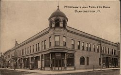 Merchants and Farmers Bank Postcard