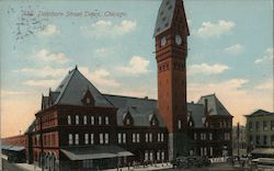 Dearborn Street Depot Postcard