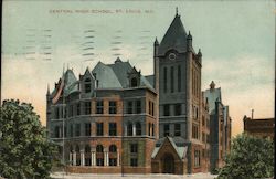 Central High School St. Louis, MO Postcard Postcard Postcard